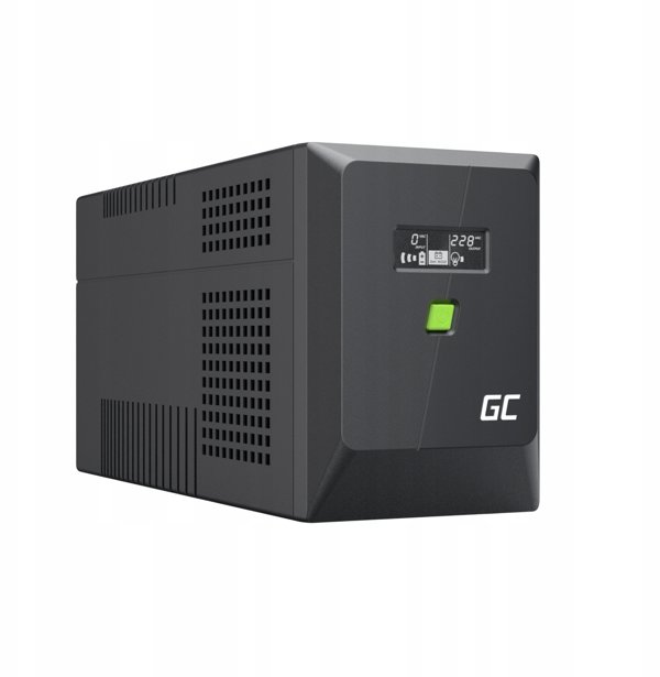 Green Cell UPS 1500VA 900W PowerProof με Οθόνη LCD