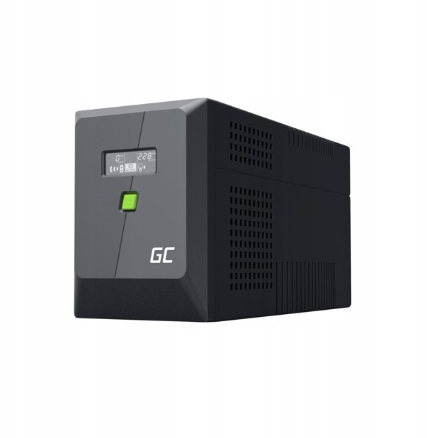 Green Cell UPS 1500VA 900W PowerProof με Οθόνη LCD