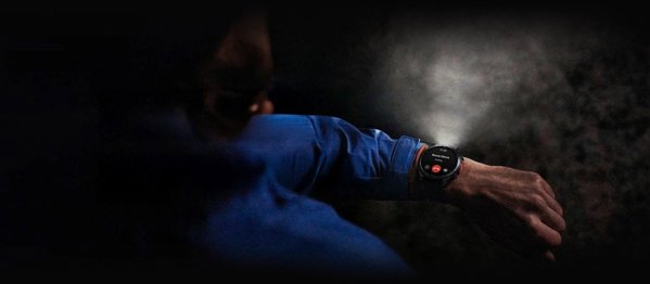 Zeblaze Smartwatch Stratos 4 Άβυσσος Μαύρο Czarny