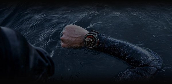 Zeblaze Smartwatch Stratos 4 Άβυσσος Μαύρο Czarny
