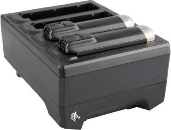 Zebra Φορτιστής Μπαταρίας 4 Θέσεων για WT6000/RS6000 - Μαύρο (Απαιτείται Καλώδιο AC PWRS-14000-148R)