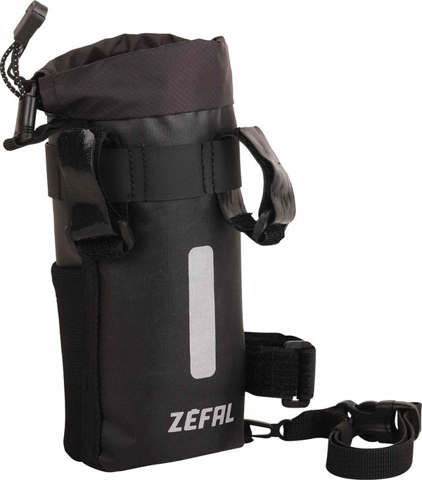 Zefal ZÉFAL Z Adventure Pouch Bag Μαύρο, Τοποθετημένο στο τιμόνι, κοντά στο στέλεχος, αυτή η τσάντα είναι ιδανική για τη μεταφορά τροφίμων ή οποιουδήποτε τύπου.
