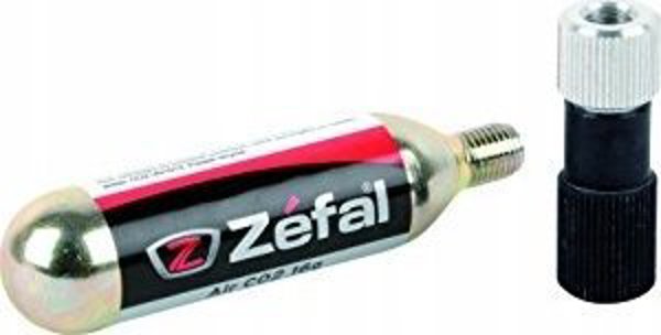 Zefal ZEFAL CO2 κεφαλή συγκράτησης + ρυθμιστής + 2 τεμ. 16G κεφαλές