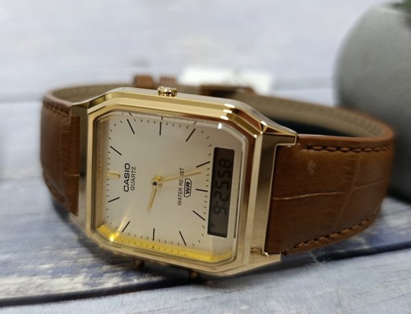 Zegarek Casio AQ-230EGL -9AEF Vintage Iconic unisex .