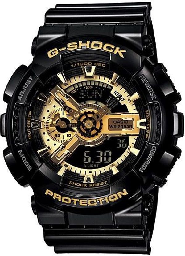 Ανδρικό Ρολόι Casio GA-110GB-1AER G-Shock Μαύρο