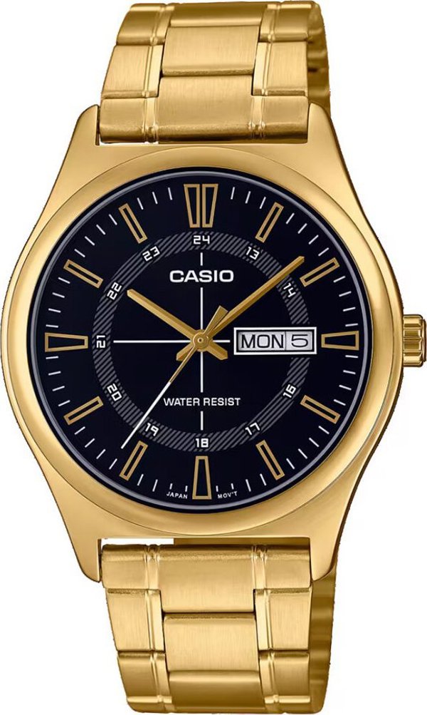 Ρολόι Casio ΑΝΔΡΙΚΟ ΡΟΛΟΪ CASIO MTP-V006G-1C + ΚΟΥΤΙ