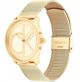 Γυναικείο Ρολόι Calvin Klein Iconic Mesh 25200034 με Μπρασελέ, σε Χρυσό Χρώμα + Θήκη