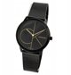 Γυναικείο Ρολόι Calvin Klein Iconic Mesh 25200034 με Μπρασελέ, σε Χρυσό Χρώμα + Θήκη