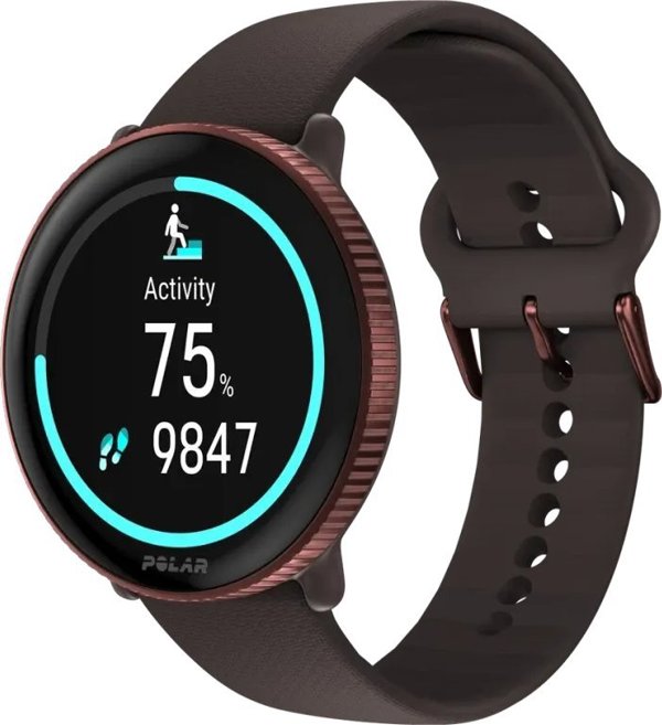 Αθλητικό ρολόι Polar Ignite 3 Καφέ-χάλκινο (IGNITE 3 BRN/COP S-L)