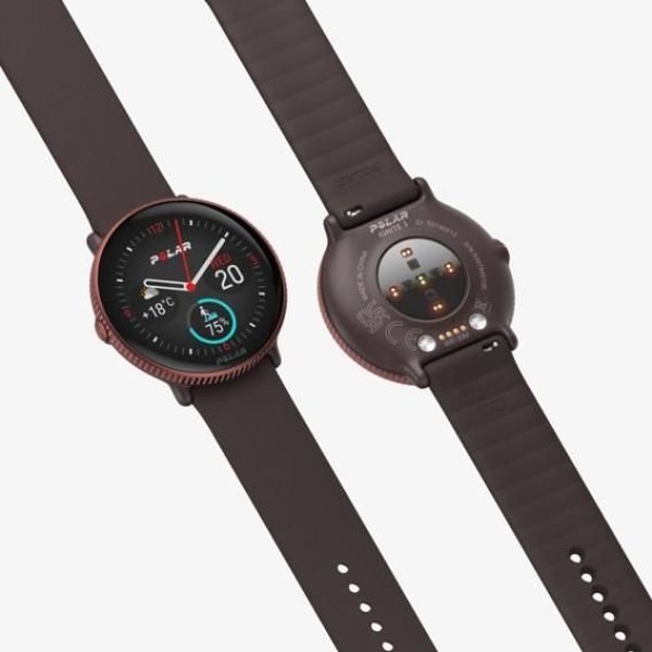 Αθλητικό ρολόι Polar Ignite 3 Καφέ-χάλκινο (IGNITE 3 BRN/COP S-L)