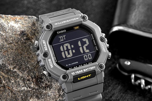 Ανδρικό Ρολόι CASIO AE-1600H-8BVDF + Θήκη