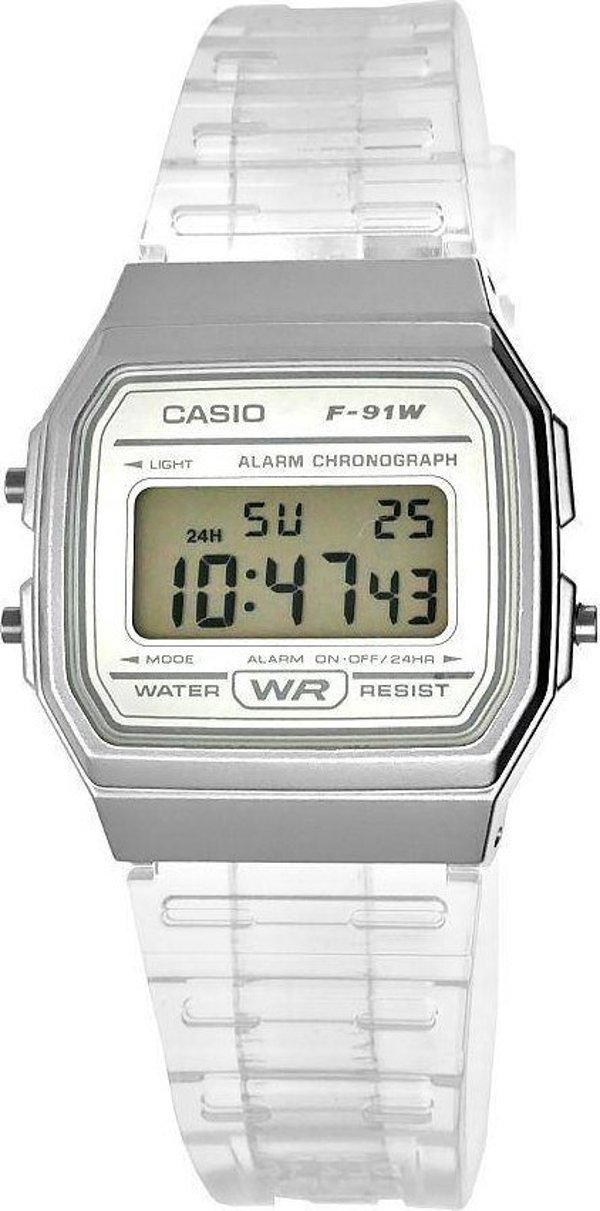 Zegarek Quartz Zegarek Damski CASIO F-91WS-7EF