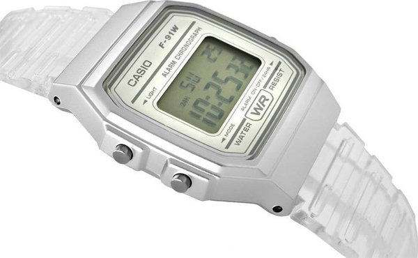 Zegarek Quartz Zegarek Damski CASIO F-91WS-7EF