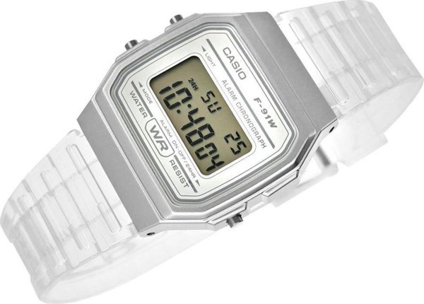 Zegarek Quartz Zegarek Damski CASIO F-91WS-7EF