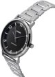 Casio MTP-VT03D-1B Ανδρικό Ρολόι με Μαύρο Καντράν και Μπρασελέ από Ανοξείδωτο Ατσάλι σε Κουτί