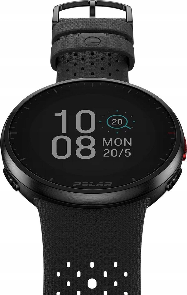 Ρολόι γυμναστικής Polar Pacer Pro S/L + αισθητήρας καρδιακού ρυθμού H10 Μαύρο (PACER PRO GRY/BLK)