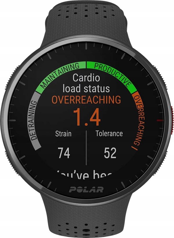 Ρολόι γυμναστικής Polar Pacer Pro S/L + αισθητήρας καρδιακού ρυθμού H10 Μαύρο (PACER PRO GRY/BLK)
