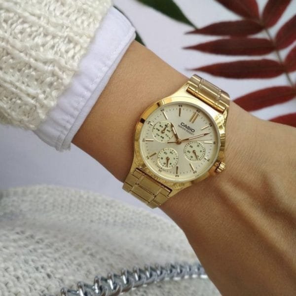 Γυναικείο Ρολόι CASIO LTP-V300G 9A (zd566c) + BOX
