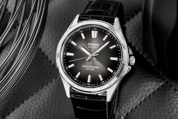 Ανδρικό Ρολόι CASIO Solar MTS-RS100L-1AVDF + Κουτί
