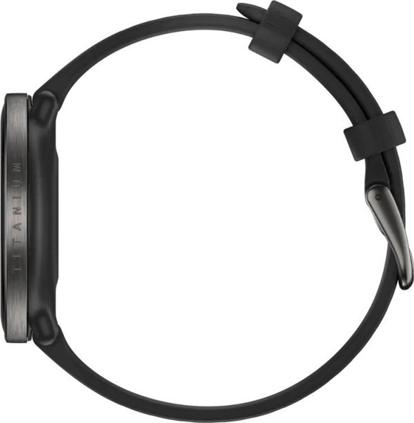 Αθλητικό ρολόι Polar Ignite 3 Titanium Μαύρο (IGNITE 3 TI SIL BLK S-L)