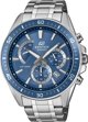 Αθλητικό ρολόι EDIFICE Casio Edifice EFR-552D-2AVUEF100m ασημί