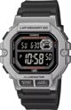 Casio WS-1400H-1BVEF Ανδρικό Ψηφιακό Ρολόι Χειρός Μαύρο