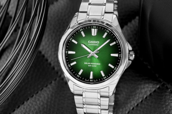 Ζεγκάρεκ Μέτσκι CASIO Solar MTS-RS100D-3AVDF + BOX