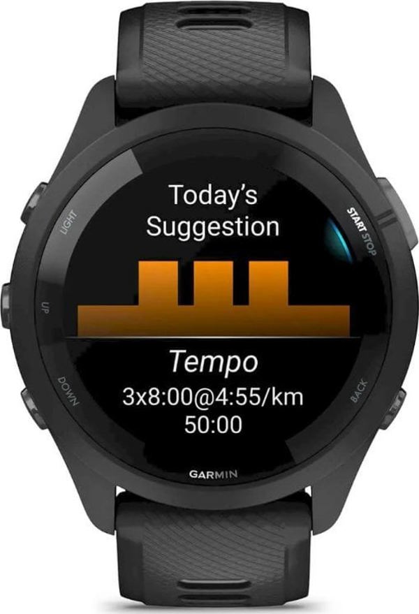 Garmin Forerunner 265 Sports Watch Black and Grey (010-02810-10) 13178936 753759313715