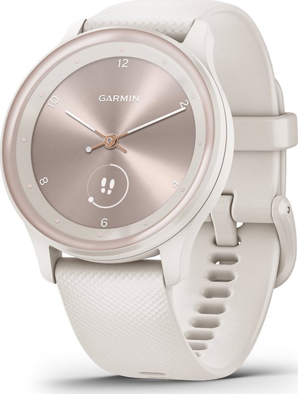 Ρολόι γυμναστικής Garmin Vivomove Sport Λευκό (010-02566-01)