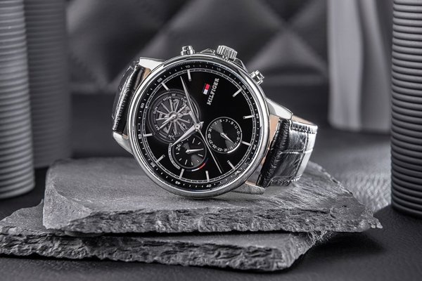 Ρολόι Tommy Hilfiger Ανδρικό Ρολόι Tommy Hilfiger Steward 1710605 + BOX