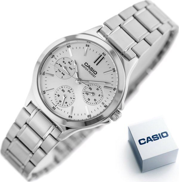 Zegarek Casio ZEGAREK DAMSKI CASIO LTP-V300D 7A (zd566a) + BOX