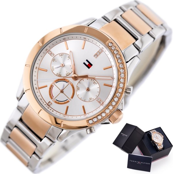 Zegarek Tommy Hilfiger ZEGAREK DAMSKI TOMMY HILFIGER Kennedy 1782387 (zf600d)