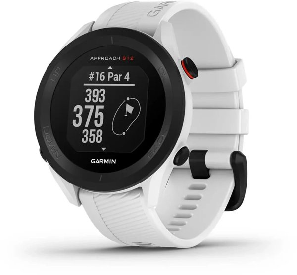 Ρολόι γκολφ Garmin Approach S12 Weiß/Schwarz