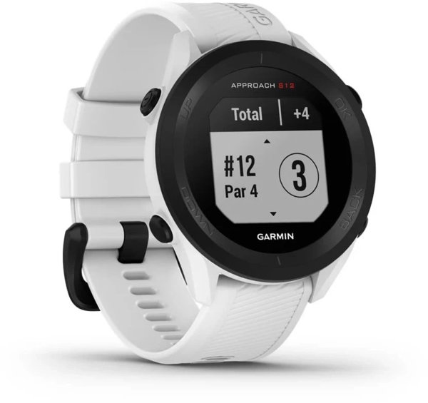 Ρολόι γκολφ Garmin Approach S12 Weiß/Schwarz