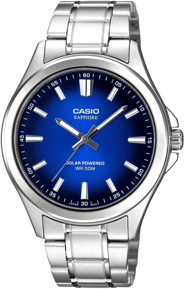 Ανδρικό Ρολόι CASIO Solar MTS-RS100D-2AVDF με Κουτί
