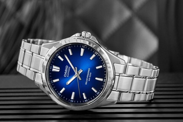 Ανδρικό Ρολόι CASIO Solar MTS-RS100D-2AVDF με Κουτί