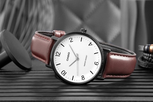 Ανδρικό Ρολόι CASIO MTP-VT03BL-7BDF + BOX