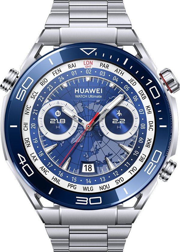 Ρολόι Huawei Huawei Watch Ultimate Voyage ασημί