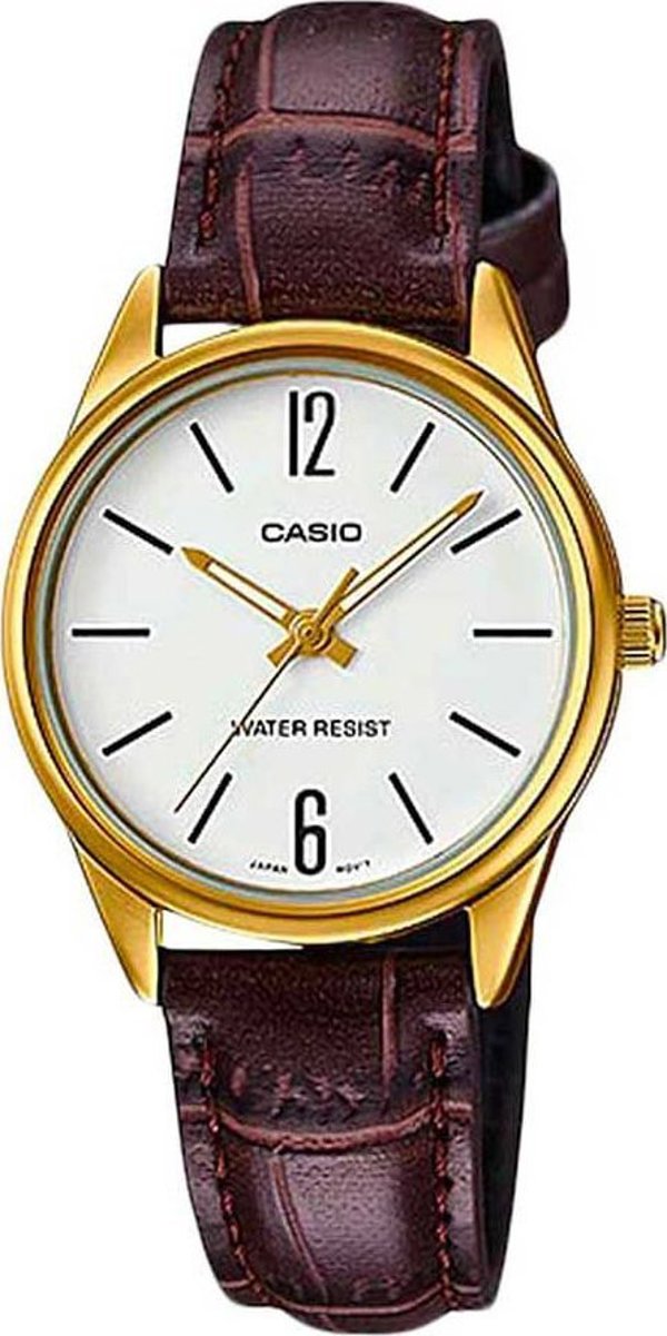 Ρολόι Casio Μοντέλο LTP-V005 Καφέ Χρώμα - Γυναικείο Αξεσουάρ Όλο το Χρόνο NoSize