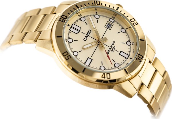 Ρολόι Casio Ανδρικό Ρολόι Casio DIVER Χρυσό (45 mm)