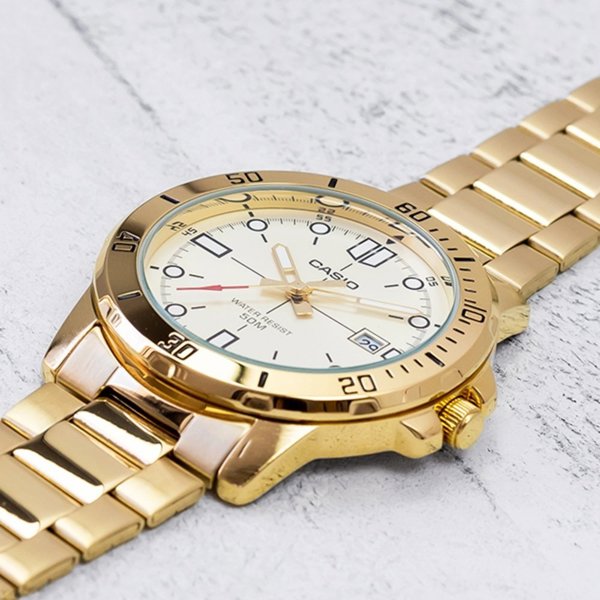 Ρολόι Casio Ανδρικό Ρολόι Casio DIVER Χρυσό (45 mm)