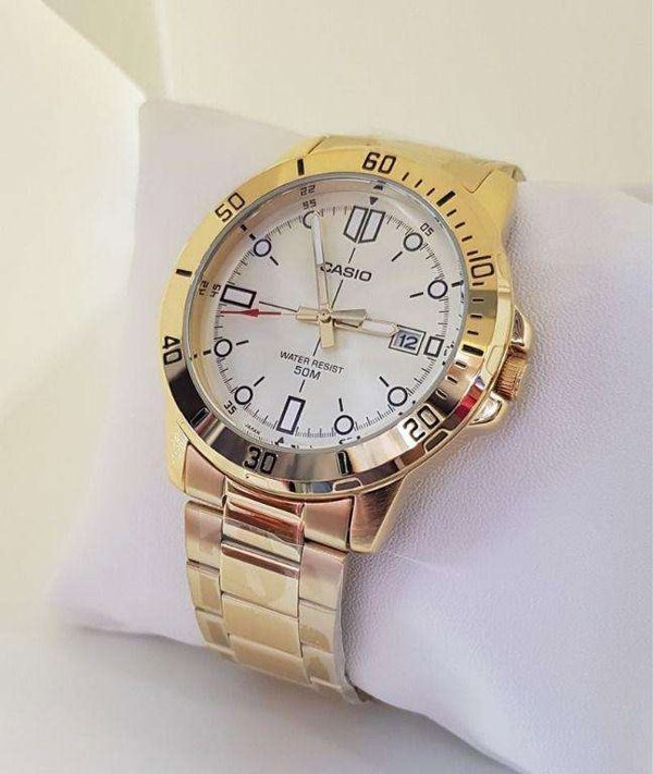 Ρολόι Casio Ανδρικό Ρολόι Casio DIVER Χρυσό (45 mm)