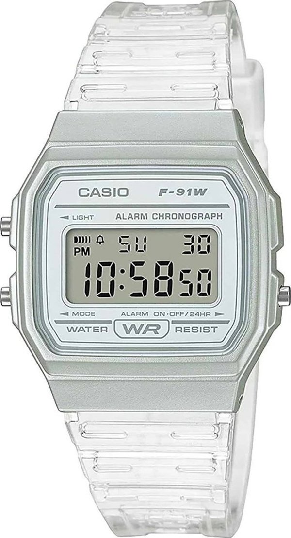 Ρολόι Casio Ρολόι μάρκας Casio μοντέλο F-91W_M χρώμα Λευκό. Αξεσουάρ Για άνδρες και γυναίκες. Εποχή: Όλο το χρόνο NoSize