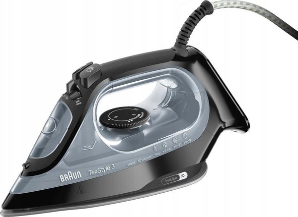 Ζελαζκο Μπραουν Μπραουν ΤεξΣτυλε 3 ΣΙ 3055 ΒΚ, steam iron (black)