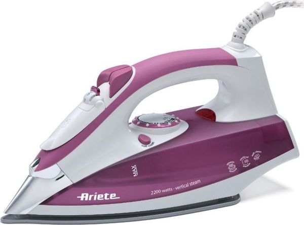 Σίδερο Ατμού Ariete 6215, 2200W, Με Σόλα από Ανοξείδωτο Χάλυβα