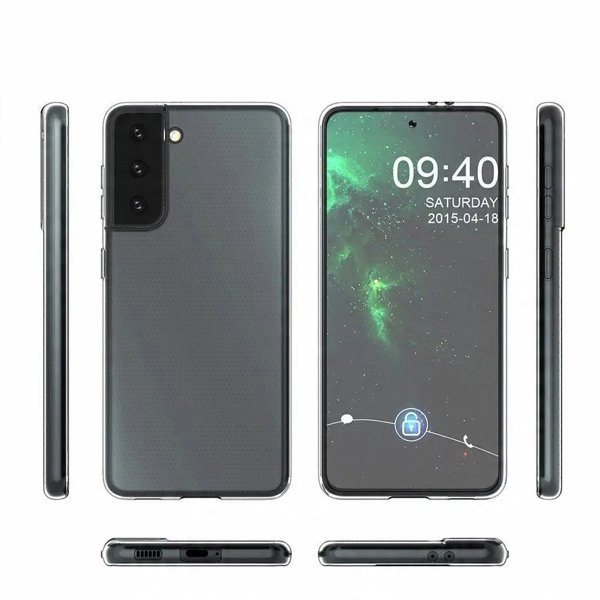 Ζελατινώδης θήκη Ultra Clear 0.5mm Samsung Galaxy S22 διαφανής