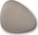 Zeller Σουβέρ από Συνθετικό Δέρμα, Μεταλλικό Taupe, 10x12 εκ., Σετ 6 Τεμαχίων