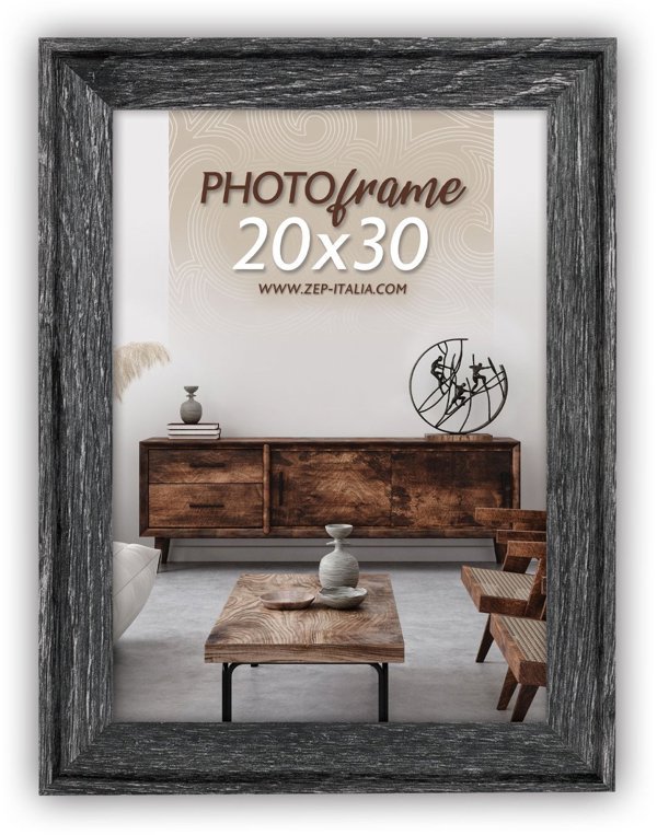ZEP Torino black           13x18 Holz Bilderrahmen         RT257L