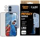 Σετ προστασίας CARE by PanzerGlass Flagship Privacy 3 σε 1 Θήκη+Γυαλί Ιδιωτικότητας+Φακός για iPhone