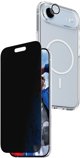 Σετ προστασίας CARE by PanzerGlass Flagship Privacy 3 σε 1 Θήκη+Γυαλί Απορρήτου+Φακός για iPhone